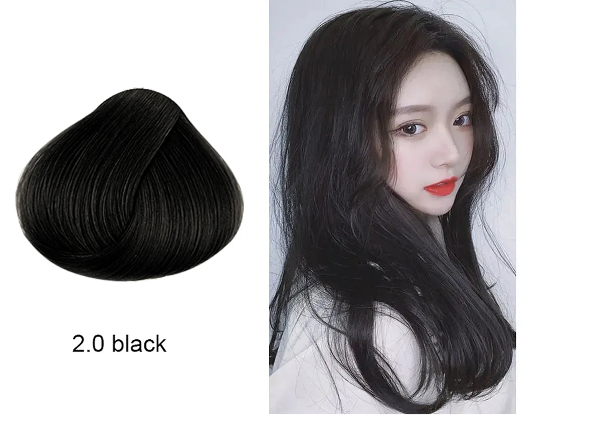 Dầu Gội Nhuộm Nâu Tự Nhiên Mokeru Bền Màu