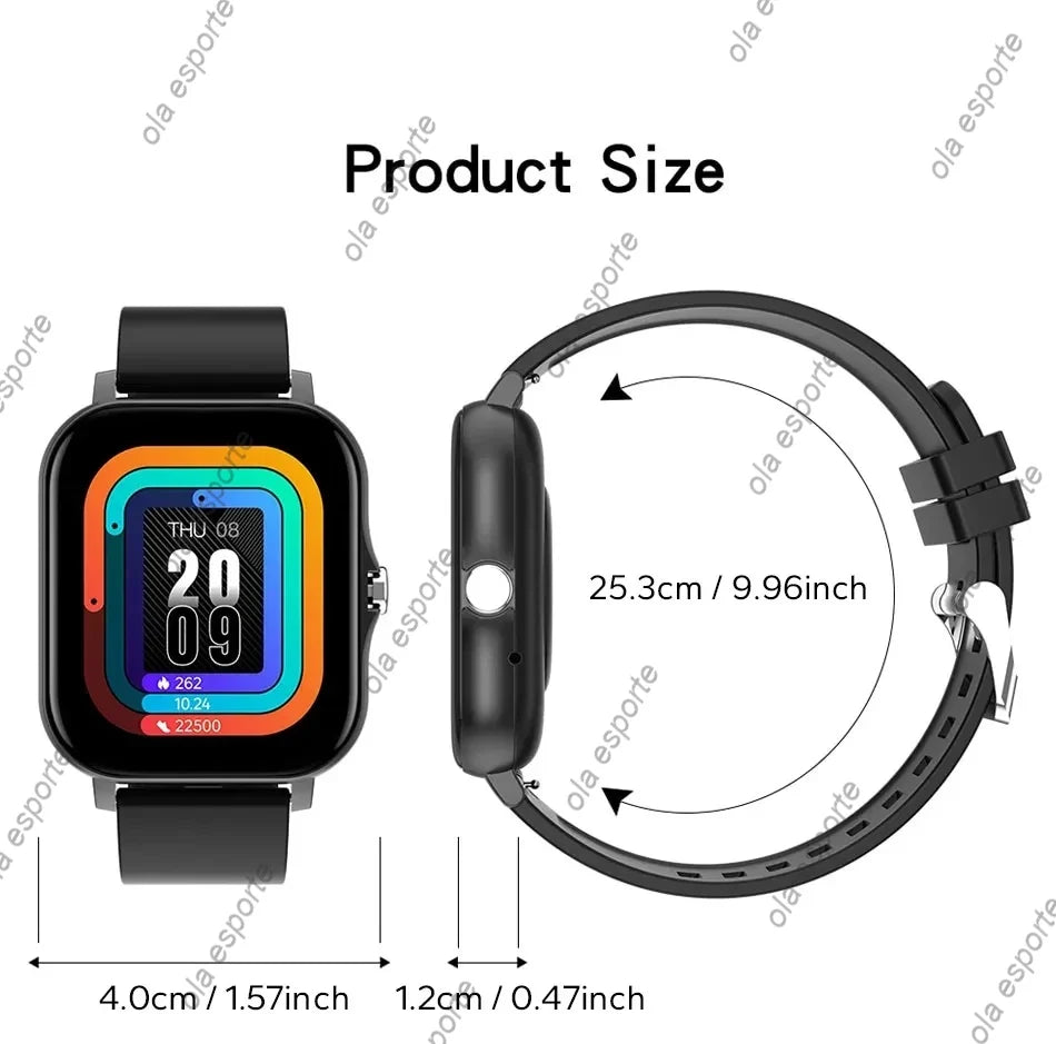 Smart Watch 2024 Touch, Bluetooth Call, Sports