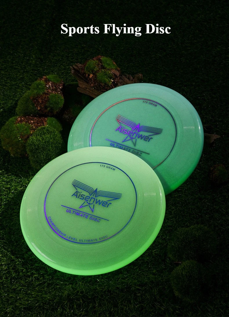 Professional 175g Ultimate Flying Disc Sport Disc Flying Saucer for Adult Teens Kids Outdoor Game Beach Backyard Camping Sports