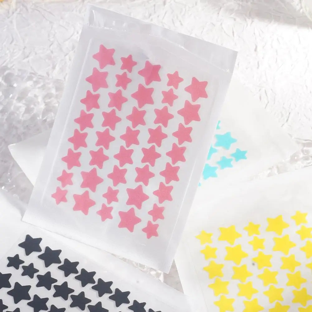 7PS Color Invisible Acne Removal Star Pimple Patch Facial Acne Spot Cover Concealer Invisible Color Patch Spot Scar Care Sticker - Daisan Mart