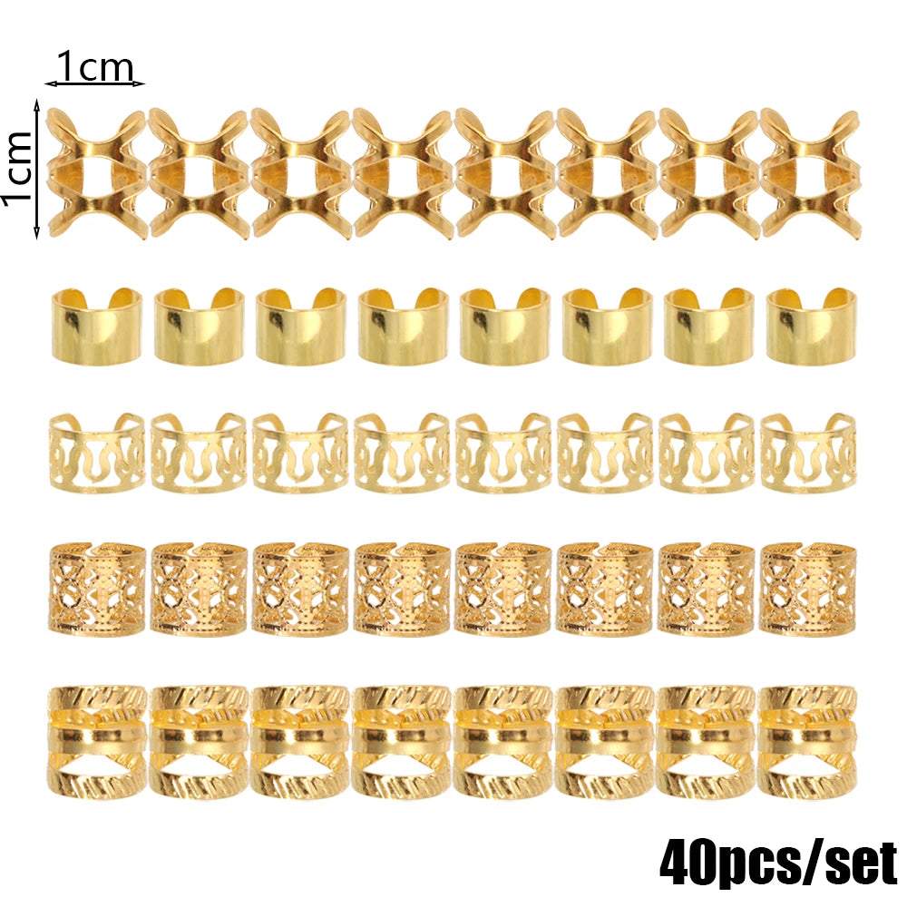 Vòng Trang Sức Tóc 100 Chiếc - Phụ Kiện Tóc Sành Điệu