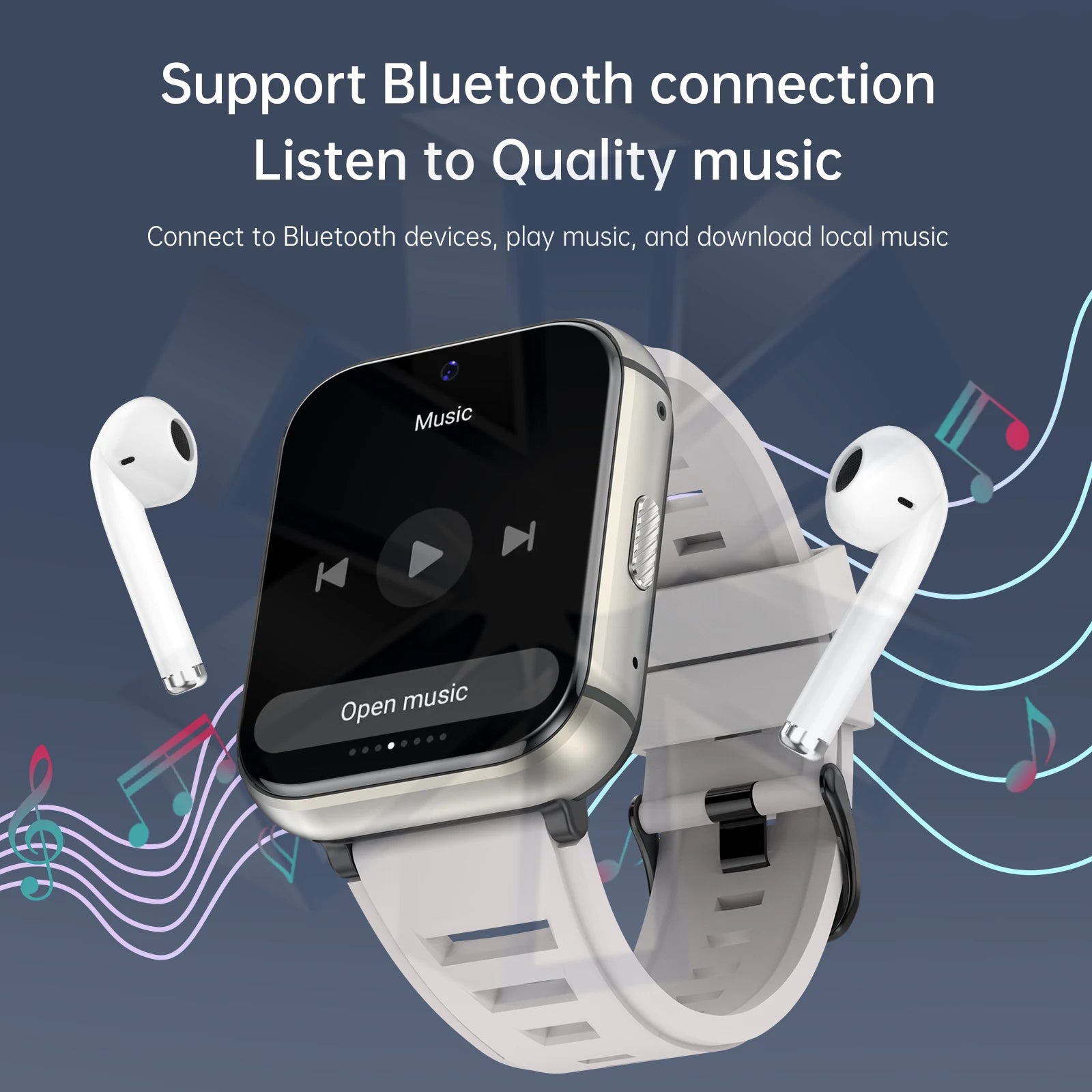 Đồng Hồ Thông Minh S668 4G GPS 1.99 Inch Chống Nước