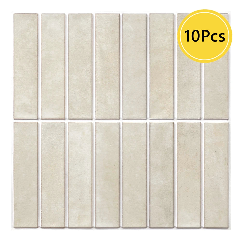 Miếng Dán Gạch 3D Xanh Chống Nước 30x30cm Nhà Tắm - Daisan Mart