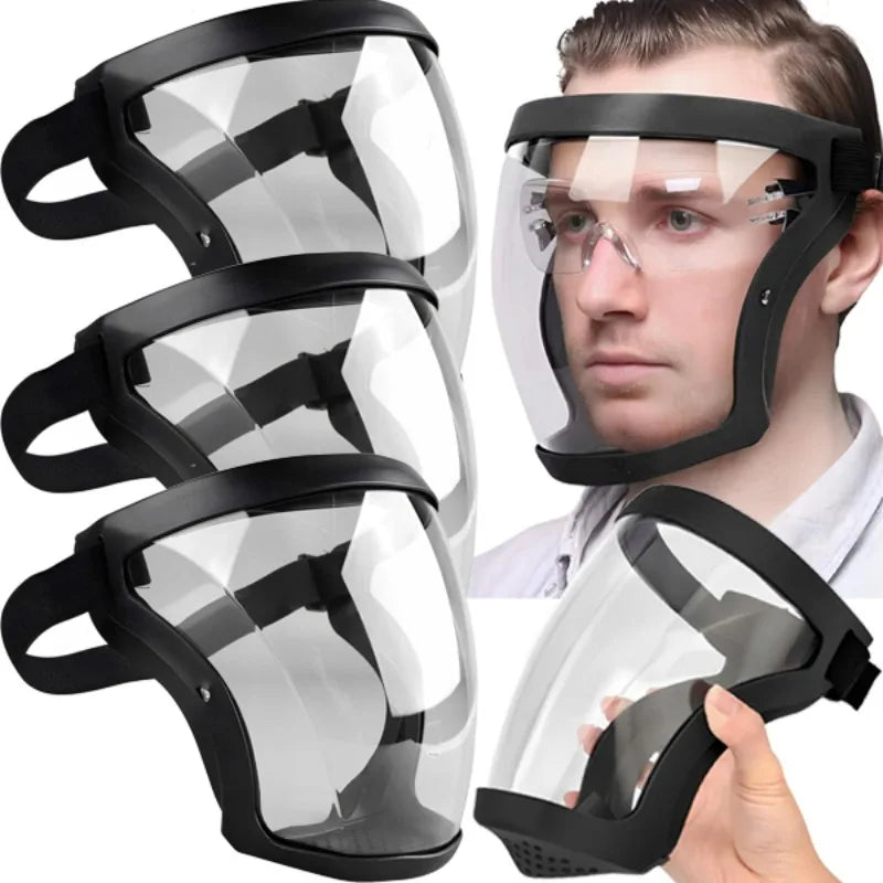 Full Face Dust &amp; Splash Proof Protective Goggles Mask