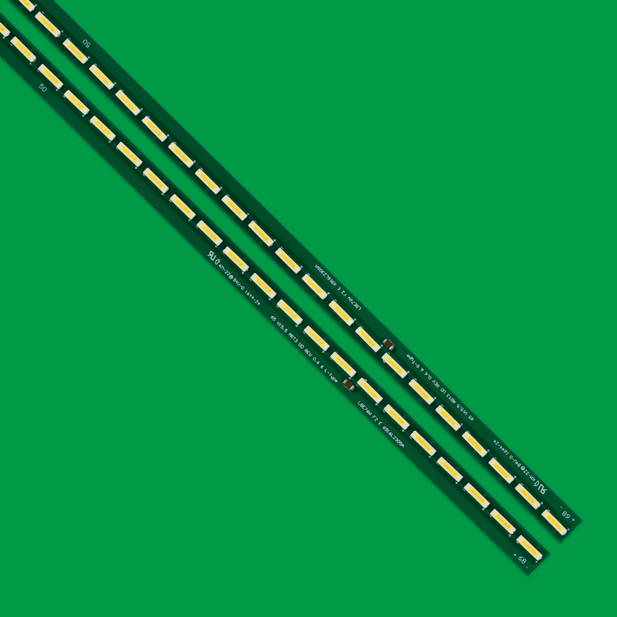 Set of 2 LED Bars for 65 inch TVs 6922L-0143A 6916L-2305A