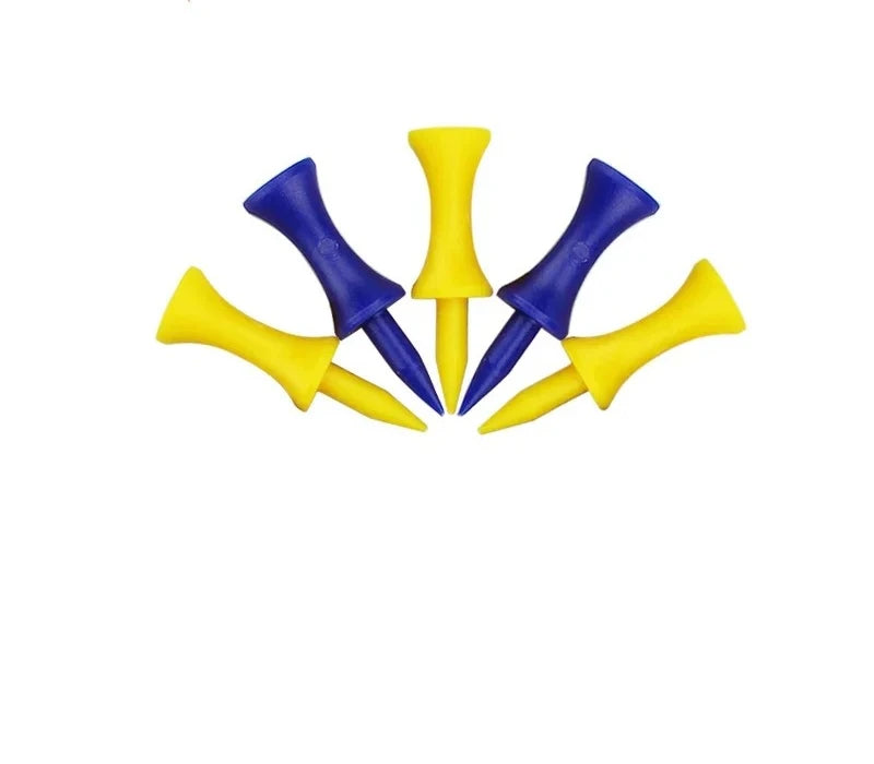 Plastic Golf Tee Combo 50/100 Pieces, Many Sizes, Durable and Beautiful