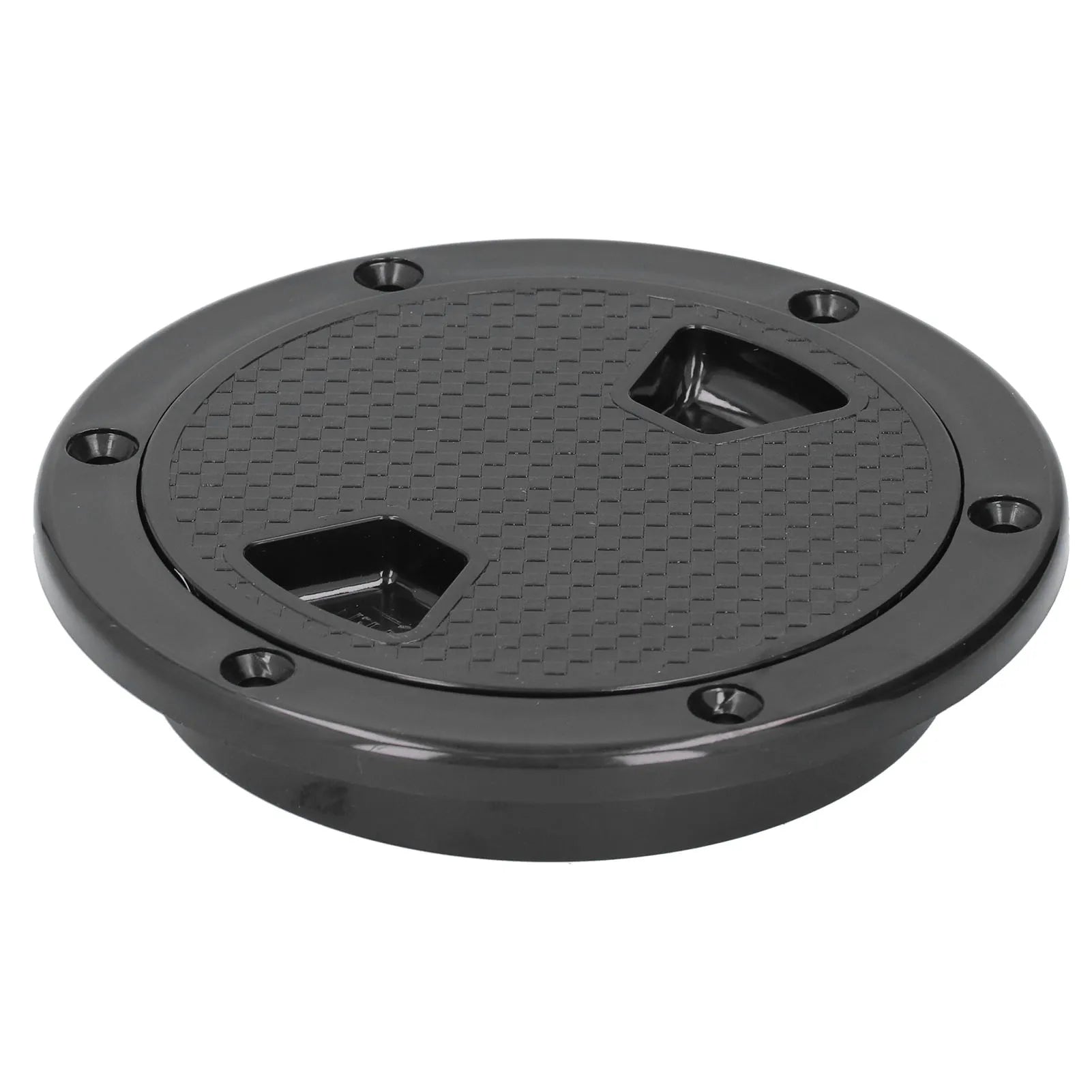 4inch Boat Deck Plate ABS Round AntiUV Inspection Hatch Cover Marine Accessory