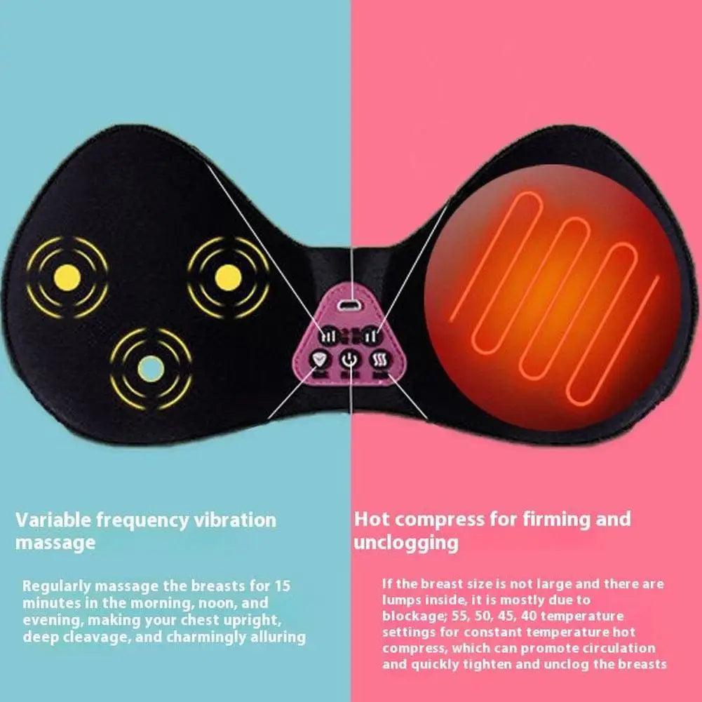 Wireless Support &amp; Massage Bra