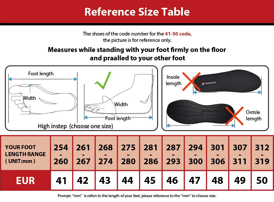 Giày Leo Núi Nam Baasploa Chống Trượt Kháng Nước