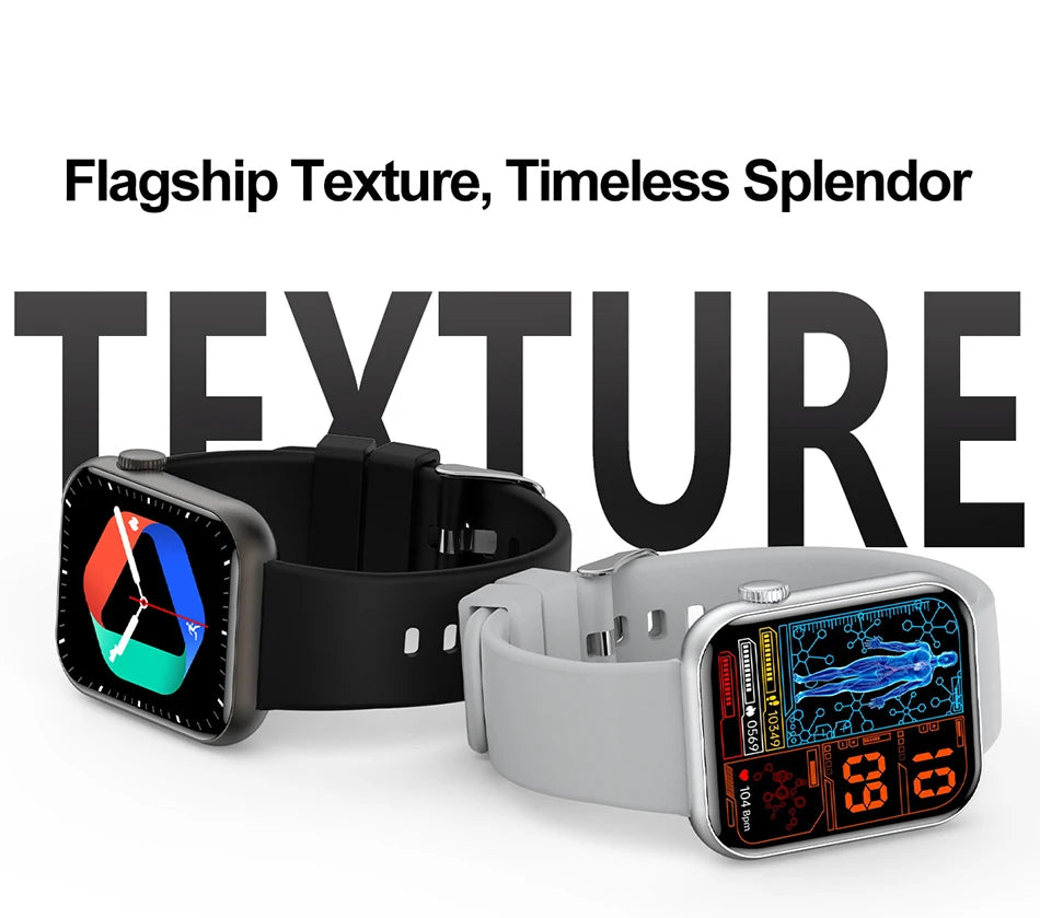 SmartWatch 2025 - Màn Lớn, Kết Nối Bluetooth