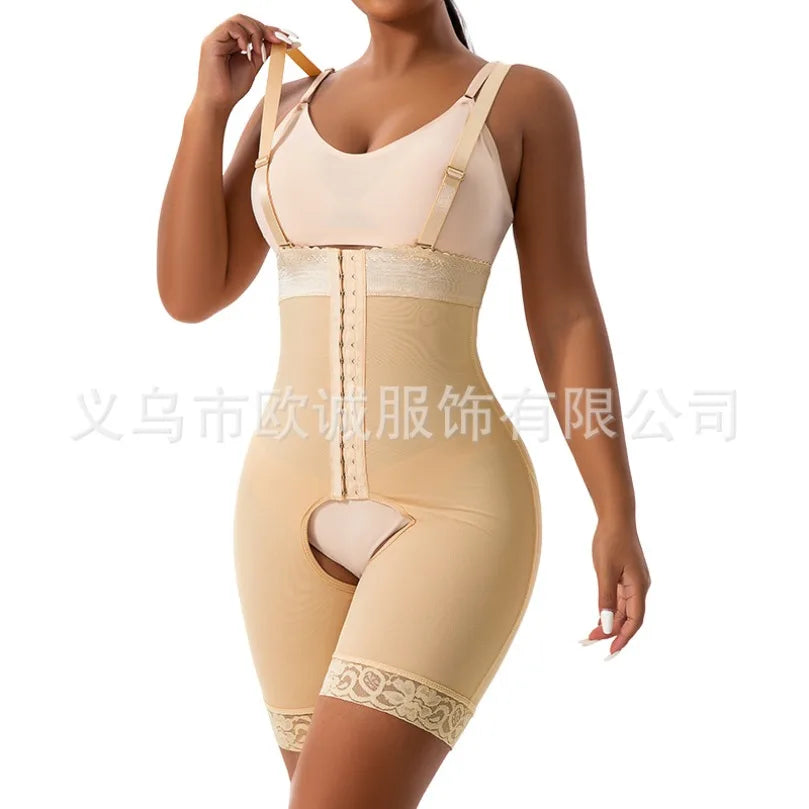 Woman Shapewear Slimming Sheath Shaper Body Flat Belly Binder Flat Belly Push Up Buttock Enhancer Lifter Butt Hip Bodysuit Fajas - Daisan Mart
