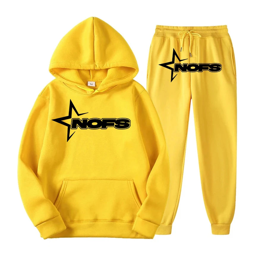 2025 Unisex Fashion Set - Hoodie &amp; Pants