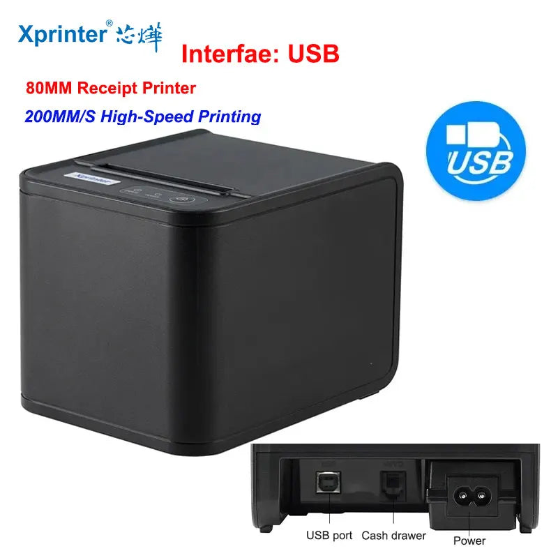 Máy In Hóa Đơn Xprinter 80MM Tự Cắt Cho Siêu Thị - Daisan Mart