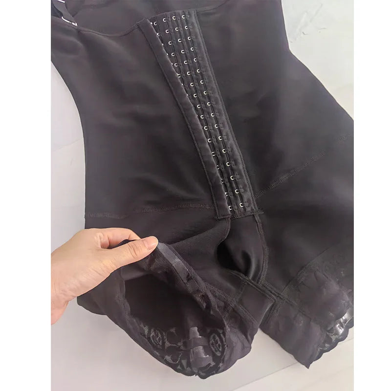 AfruliA High Compression Shapewear Tummy Control Full Body Shapers Waist Trainer Bodysuits Butt Lifter Fajas Colombianas Girdles - Daisan Mart