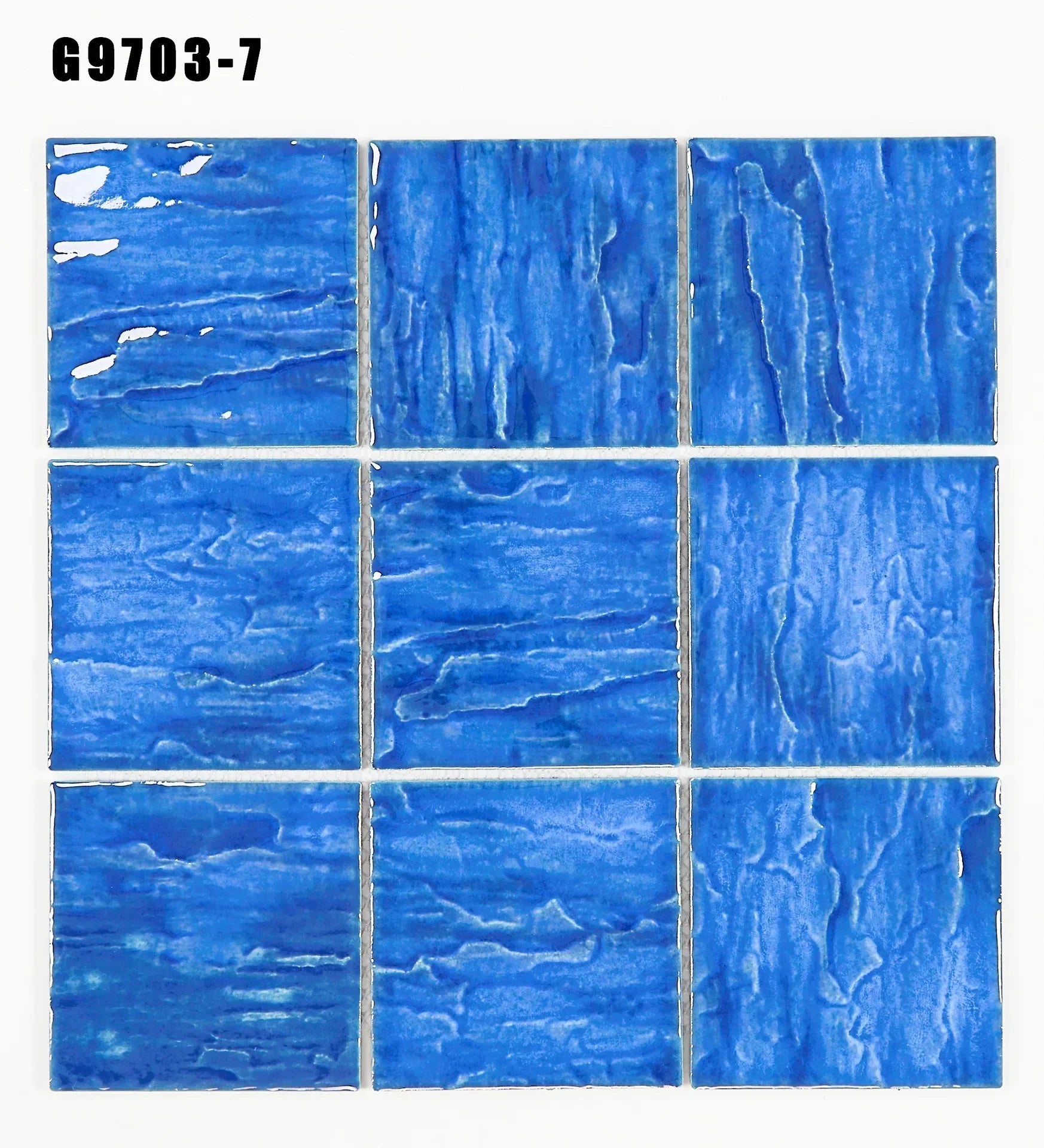 97x97mm Porcelain Mosaic Tiles for Kitchen and Bathroom Decoration