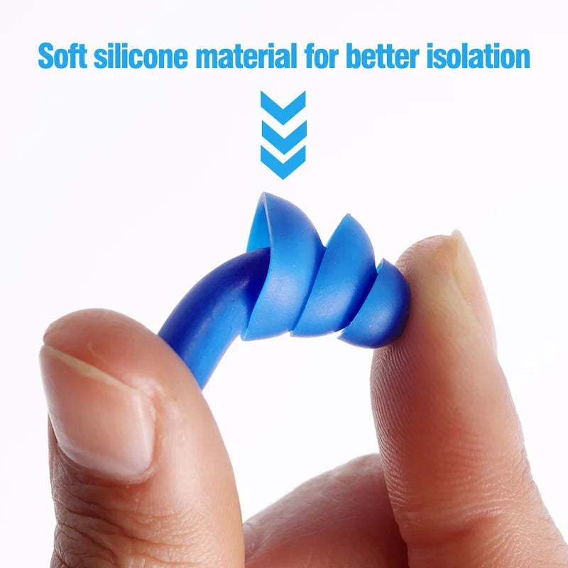 Nút Tai Chống Nước Giảm Ồn Silicone Cho Bơi Lội - Daisan Mart