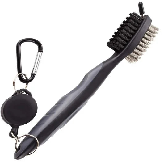 Double-Sided Golf Groove Cleaning Brush - Care Tool