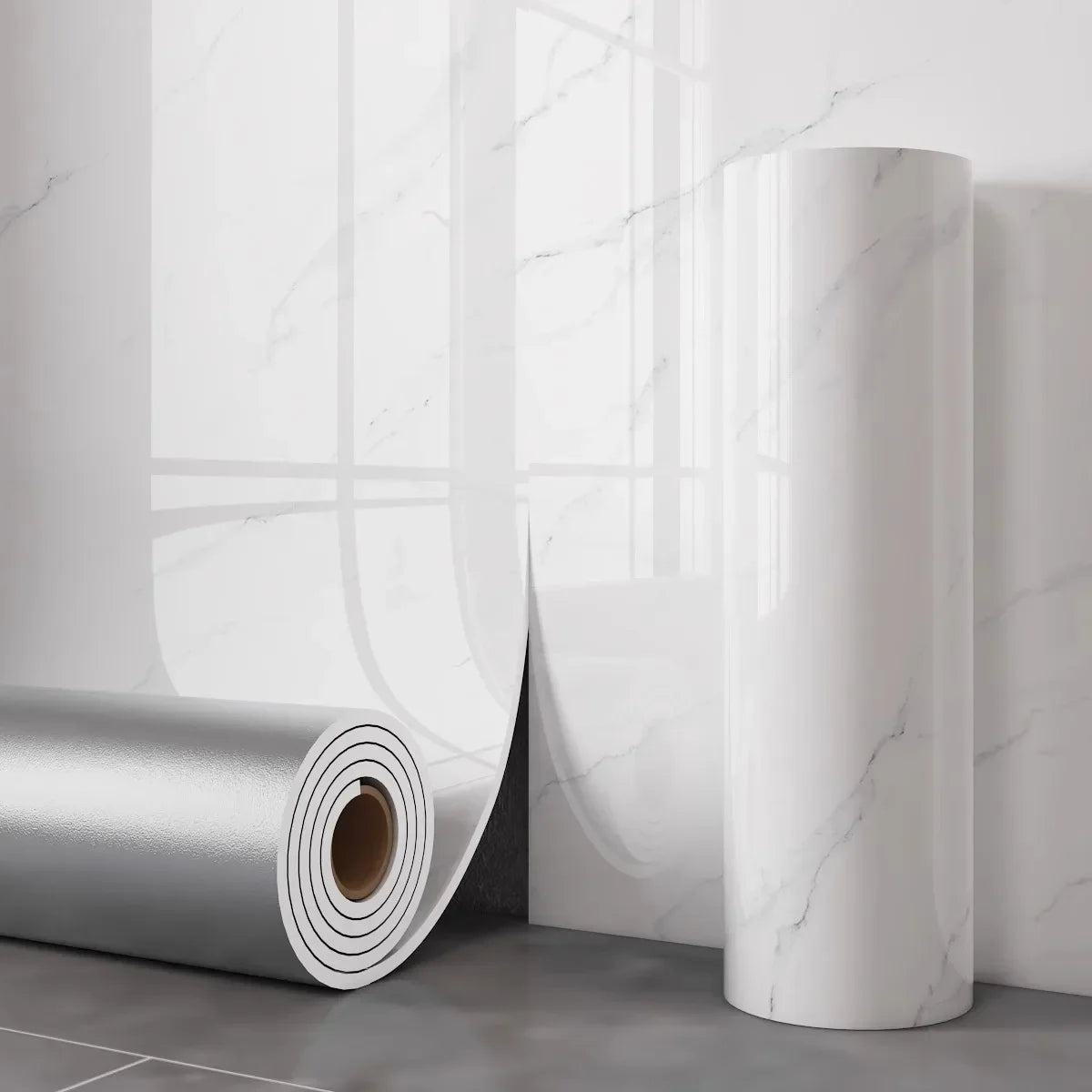 Imitation Marble Peel and Stick Wallpaper for Bedroom Walls Faux Tile Foam Wall Stickers Thick Home Decor Wall Paper 10~3 Meters