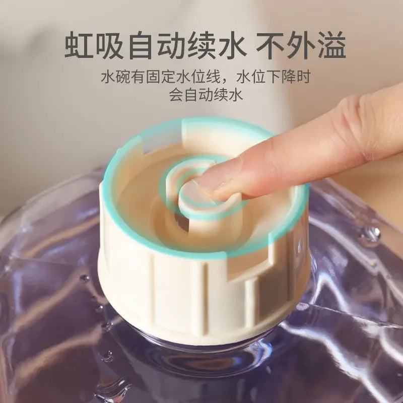 Pet Supplies, Large Capacity Water Dispenser, Automatic Feeder Drinking Water, Dry Wet Separation Food Container, Pet Cat - Daisan Mart