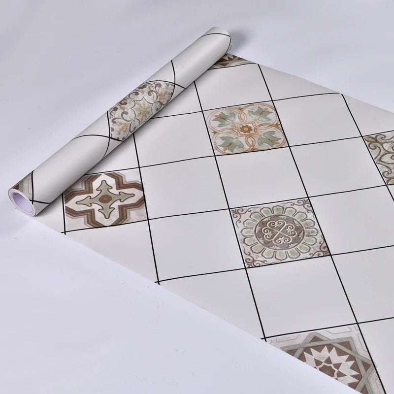 Sticker Chống Trượt Chống Thấm Dầu Nhà Bếp PVC 5M