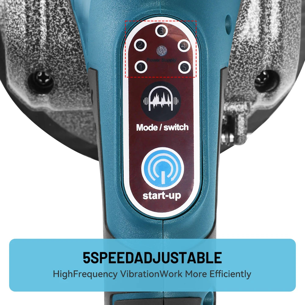 Tile Laying Machine for Makita 18V Battery 5 Speed ​​Tile Tiling Machine Vibration Leveling Electric Wall Floor Power Tool