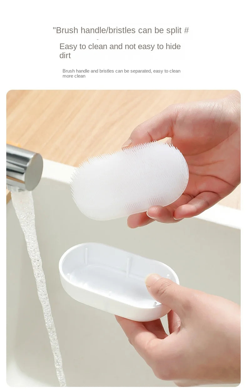 3434 Laundry Brush Soft Hair Clothes Cleaning Collar Underwear Small Brush Multifunctional Household Cleaning Brush Shoe Brush