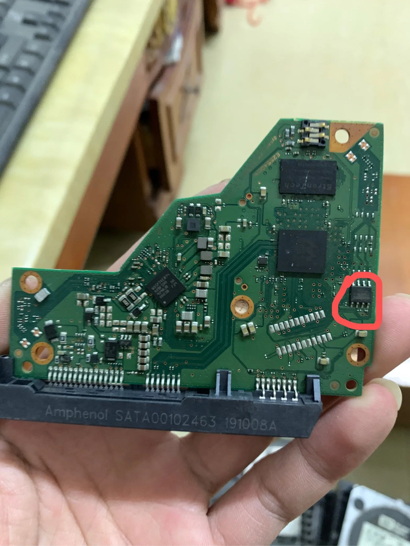 WD 2060-810011-001 Hard Drive Decoder PCB Board