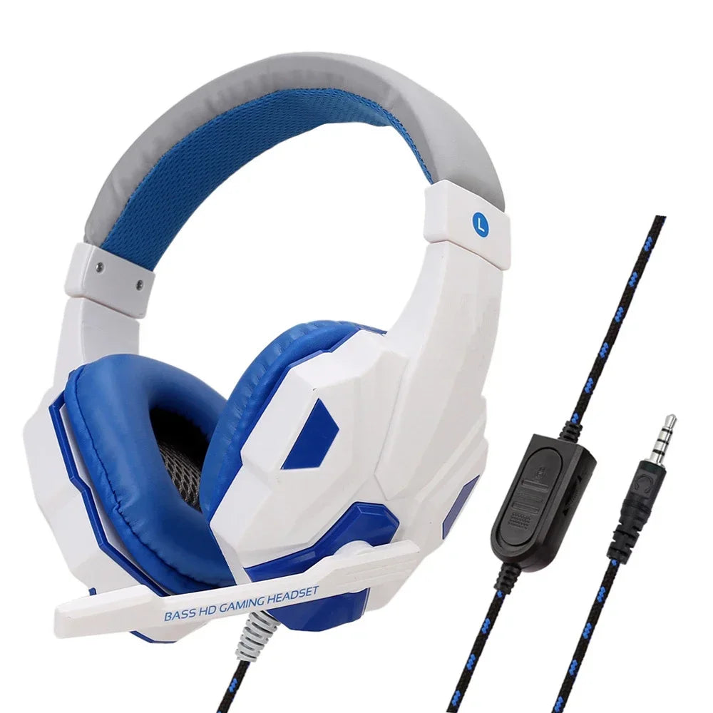 Tai nghe gaming 3.5mm có mic, bass mạnh, đa thiết bị - Daisan Mart
