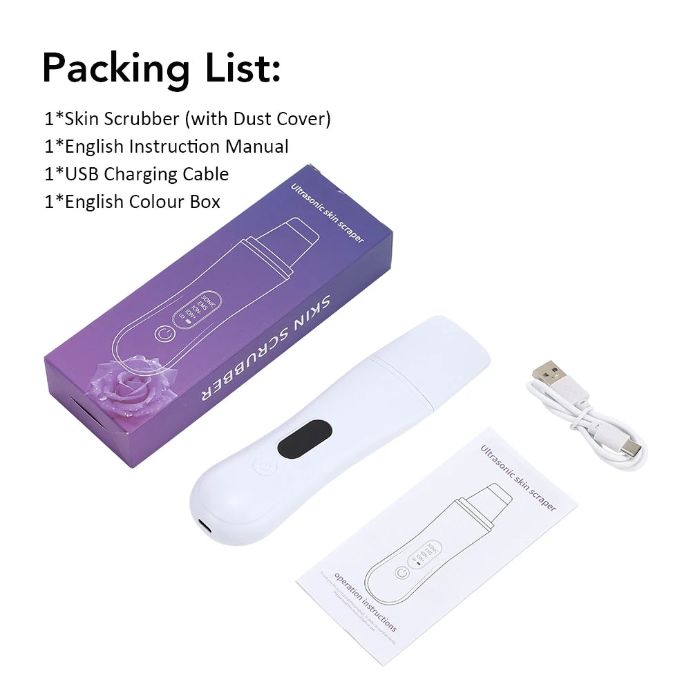 Ultrasonic Facial Cleanser Exfoliates &amp; Deep Cleanses