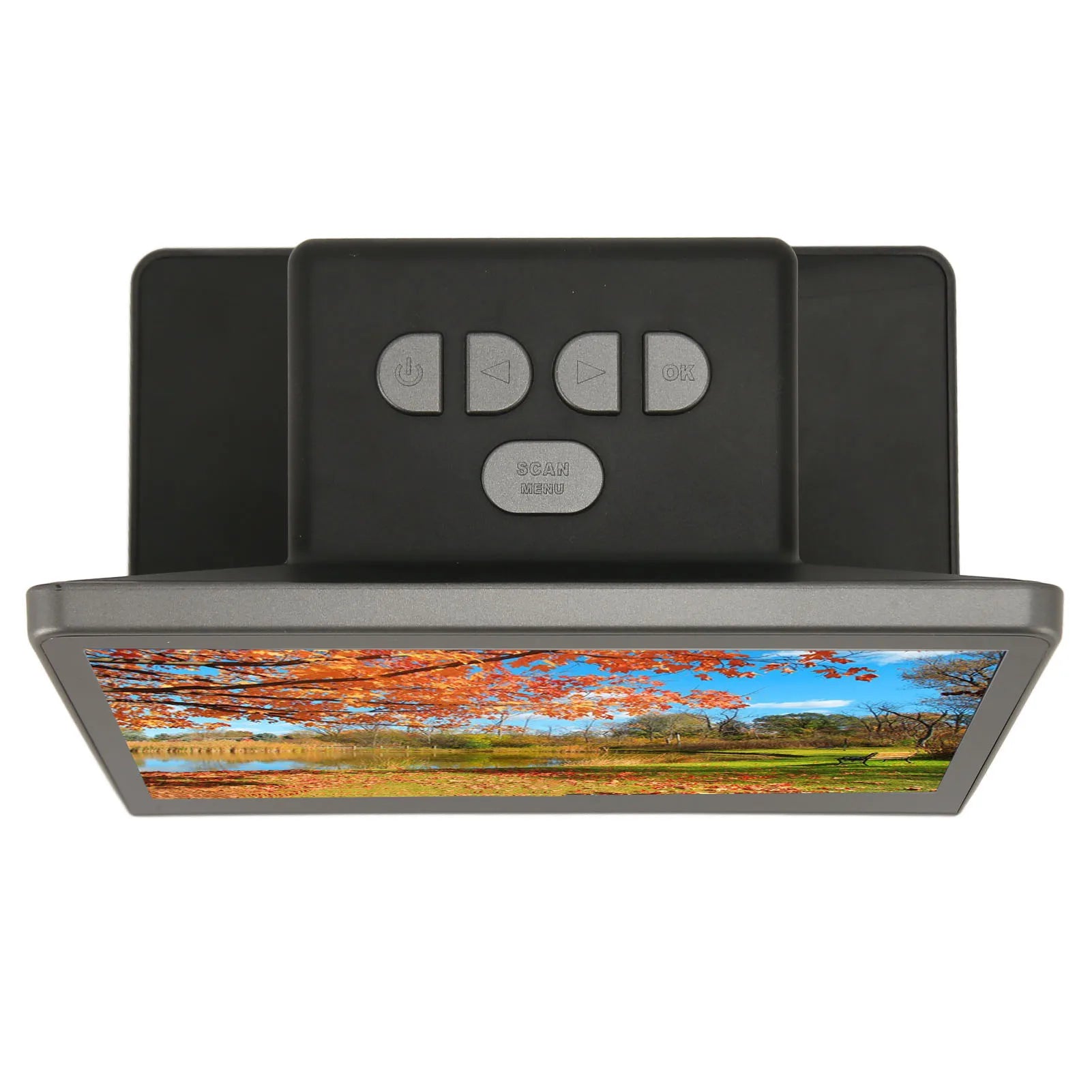 48MP Film Slide Scanner with 7in Color HD Screen Converts 135 Film 126KPK 110 Film Slide Convert High Resolution 48MP JPEG Photo