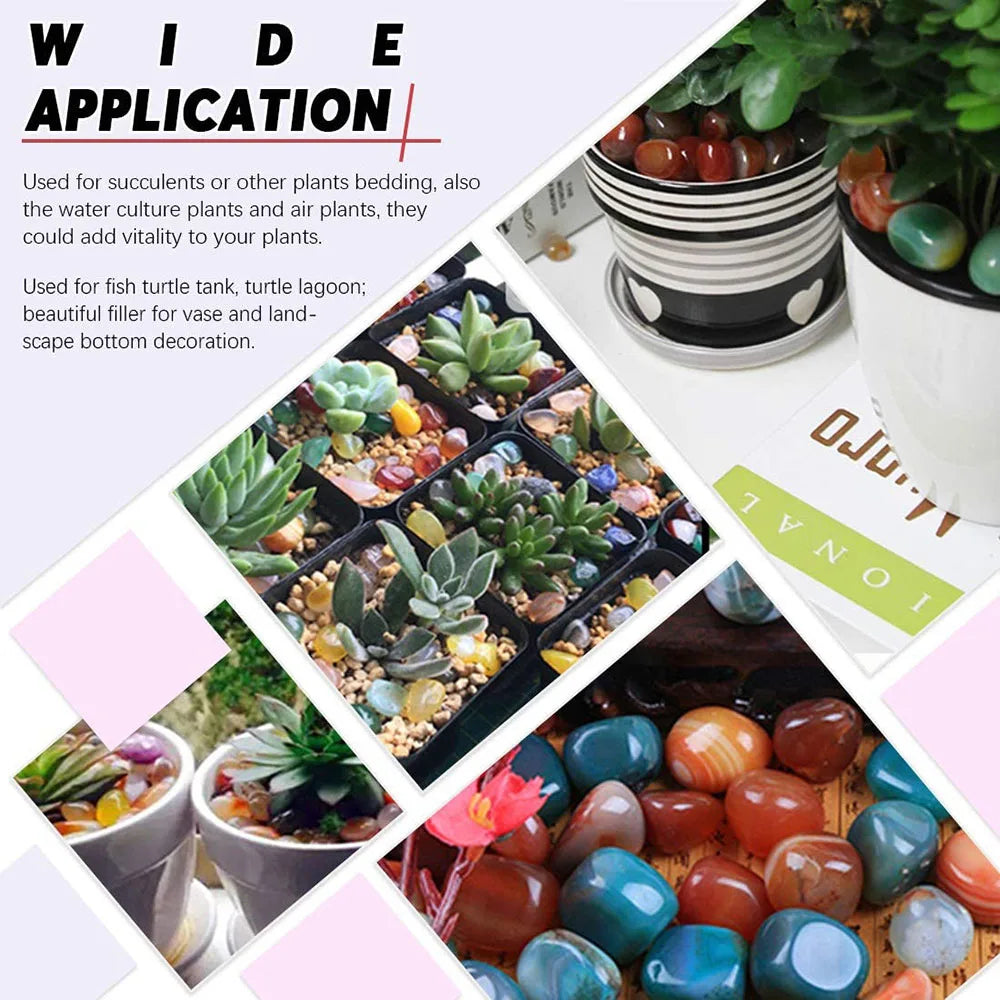 Natural Quartz Stone for Aquarium Decoration, Feng Shui