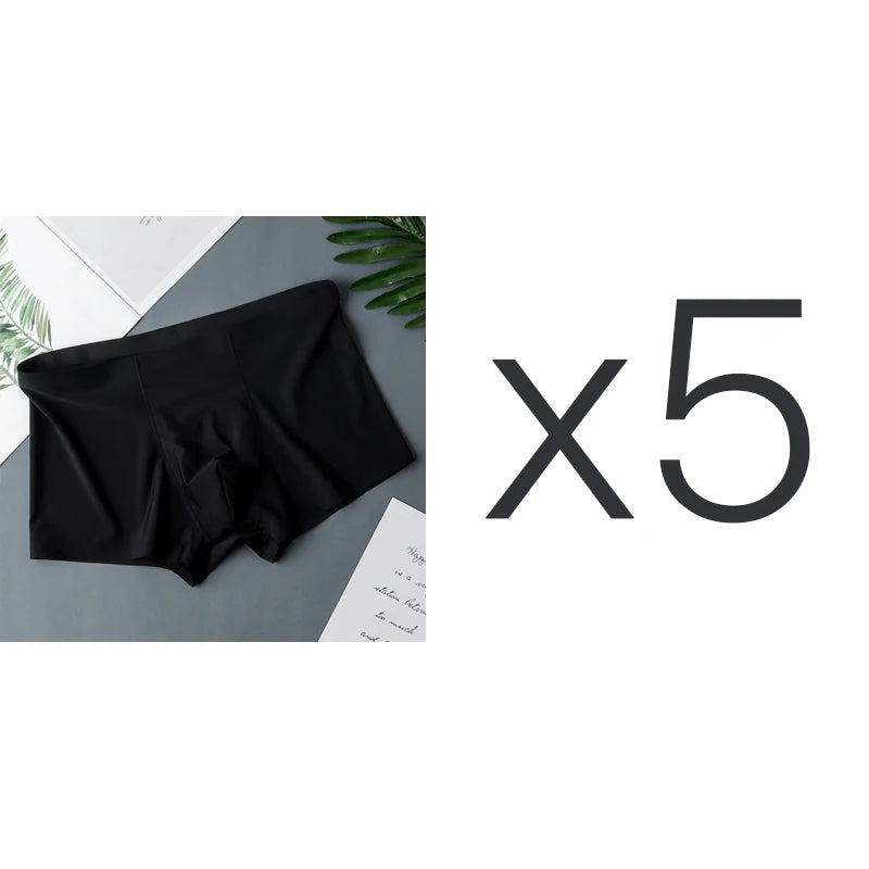 Men's Ultra Thin Cool Seamless Underwear 5C
