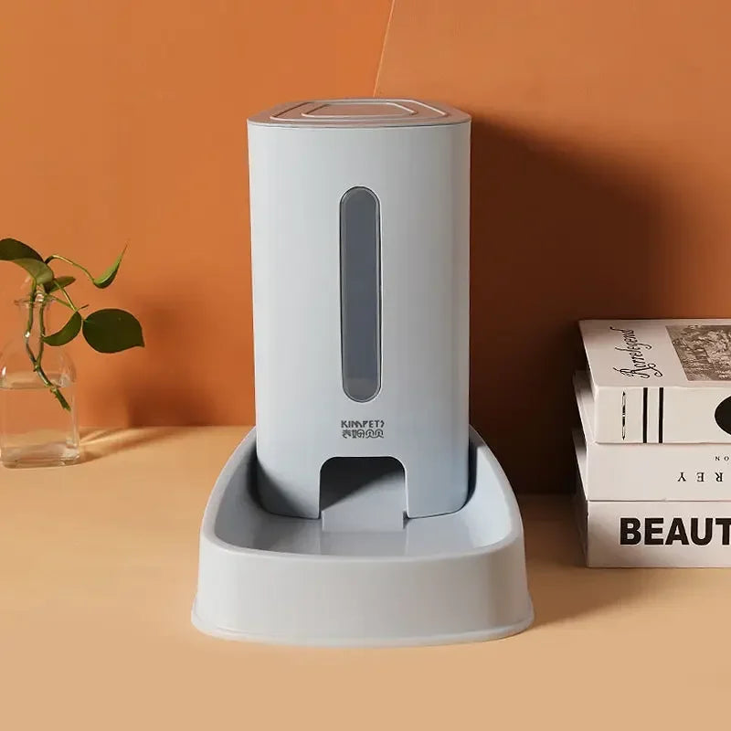 Pet Supplies, Large Capacity Water Dispenser, Automatic Feeder Drinking Water, Dry Wet Separation Food Container, Pet Cat - Daisan Mart