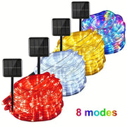 8 Modes Waterproof Solar Light String 50-300 LED