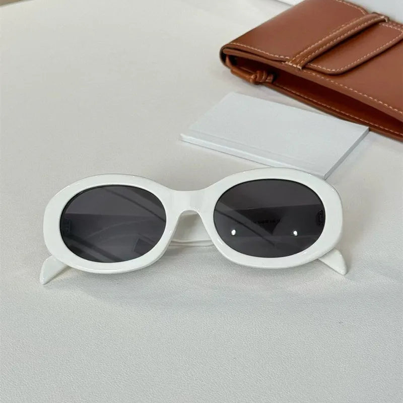 Kính Mát Nữ Oval Cao Cấp Acetate UV400