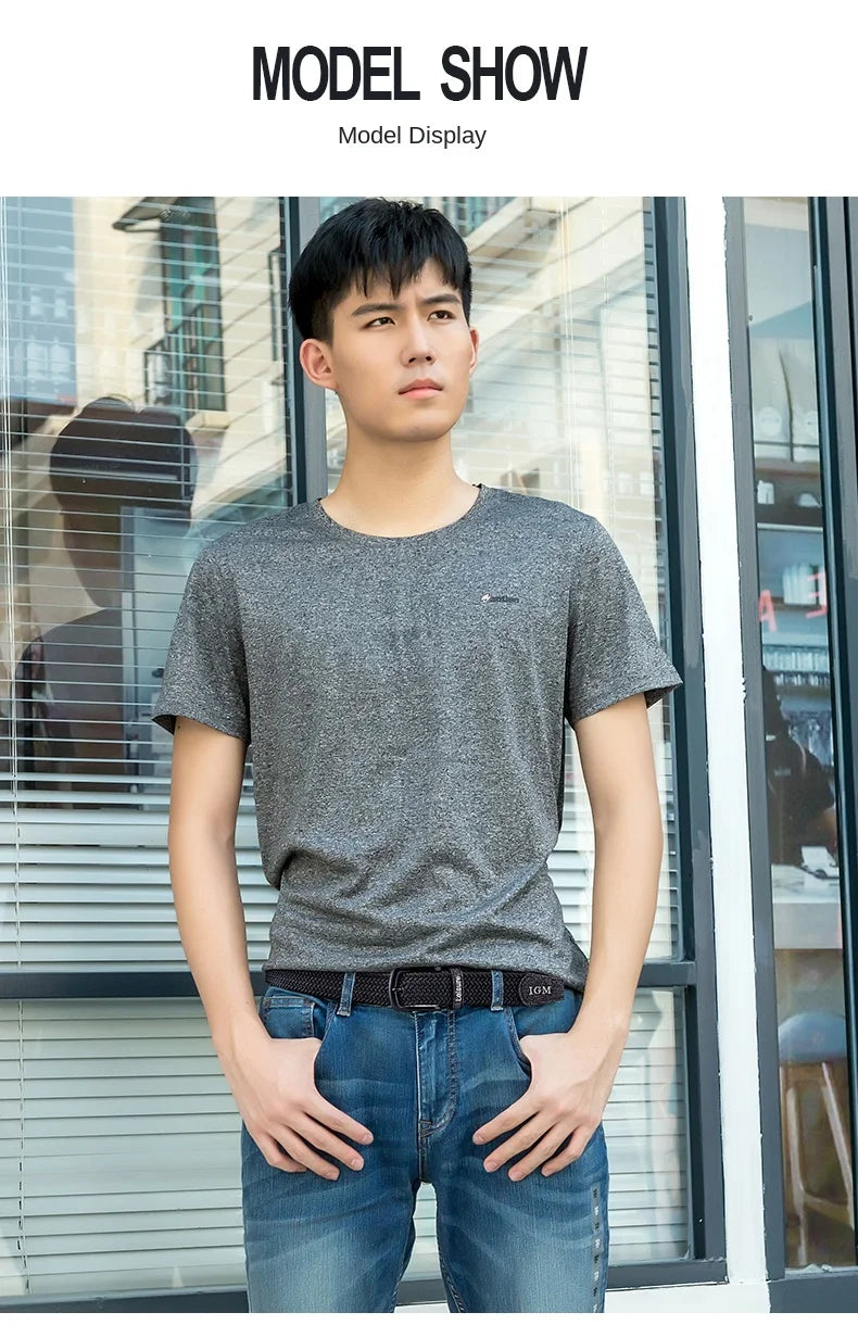 Men's Elastic, Breathable, Multi-Functional Belt