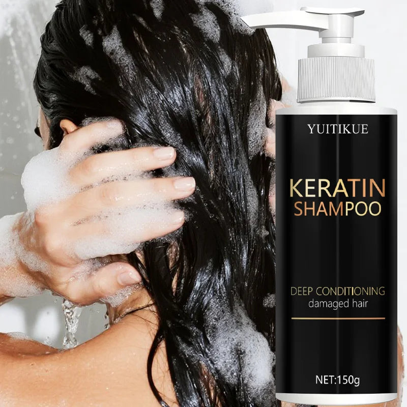 Dầu gội phục hồi keratin, dịu nhẹ cho tóc bóng khỏe. - Daisan Mart
