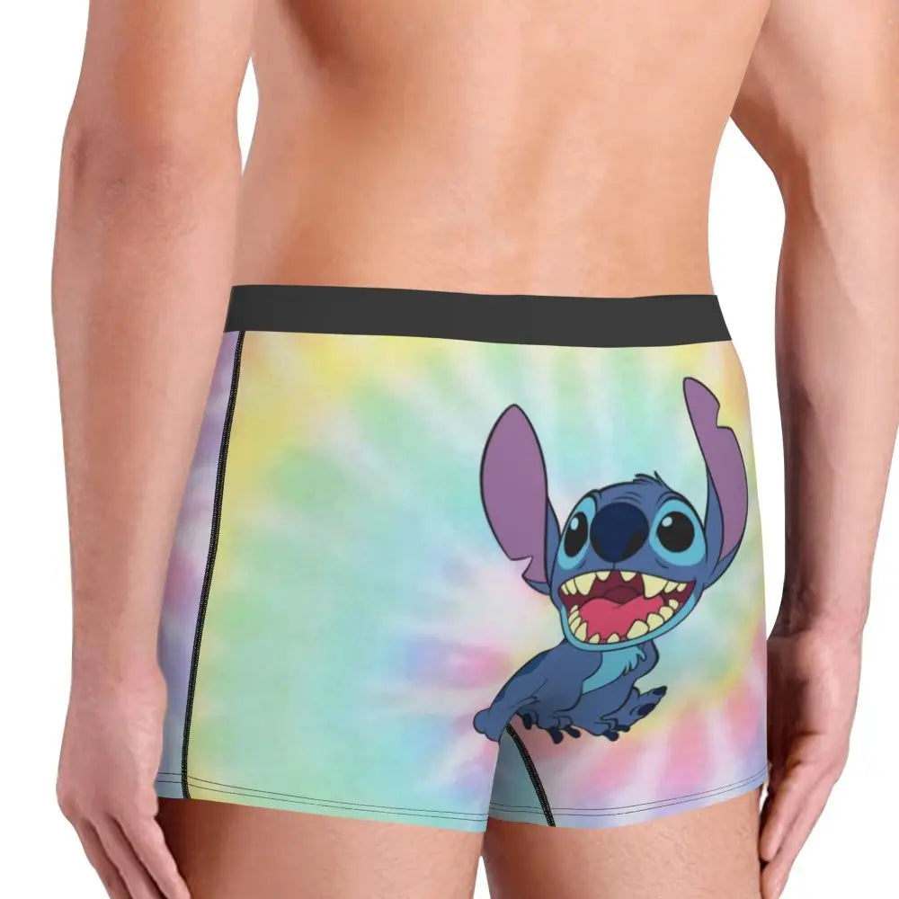 Quần Sịp Nam Lilo Stitch Thoải Mái Phong Cách Anime