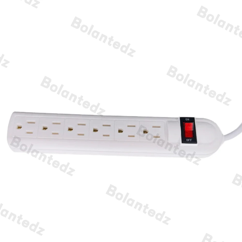 Ổ Cắm Điện 6 Ổ Kèm Dây Dài 1m Cho Nhà & Văn Phòng - Daisan Mart