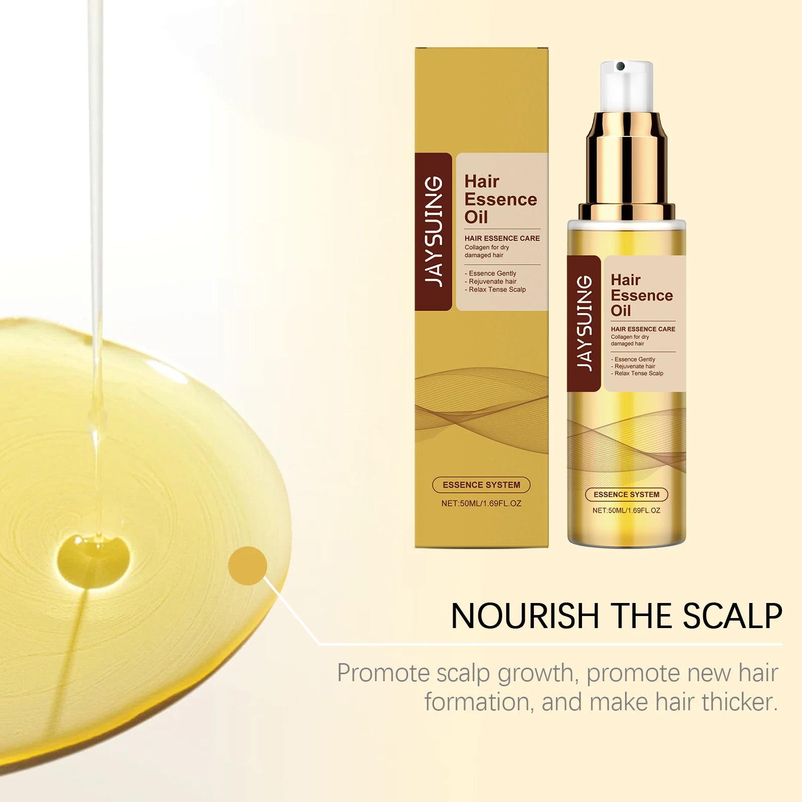 Tinh Dầu Dưỡng Tóc Mượt Mềm Ngừa Chẻ Ngọn 50ml