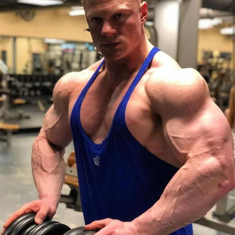 Men's Summer Quick Dry Sleeveless Sports T-Shirt