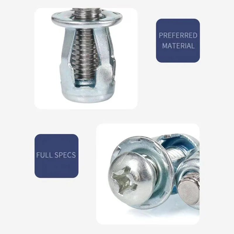 PetalFix - Bộ 20 Tán Nở Đinh Vít Cánh Hoa Gắn Rèm - Daisan Mart
