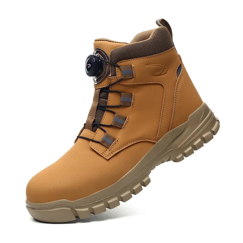 Industrial Safety Waterproof Leather Safety Shoes 2024