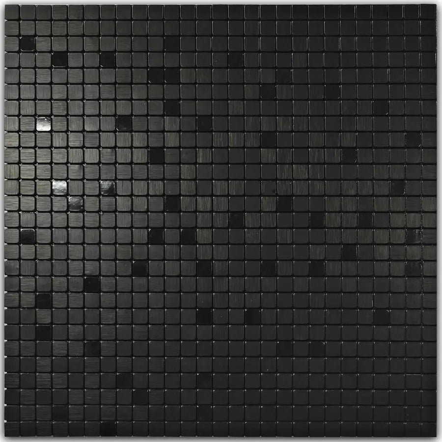 3d Metal Mosaic Wall Panel Kitchen Backsplash Tiles Peel and Stick SoundProof Wallpaper Background Wall Stickers for Bathroom