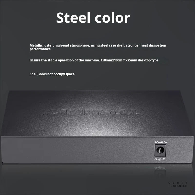 TP-LINK 1000 Mbps 8 Port Gigabit Switch 8 Ports 1000Mbps, Unmanaged Plug and Play TL-SG1008D