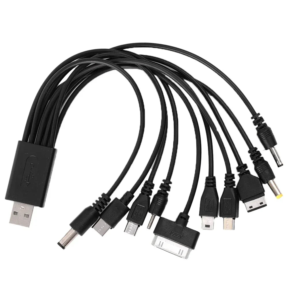 10 In 1 Multi-Function Charging Cable For Mobile Phones