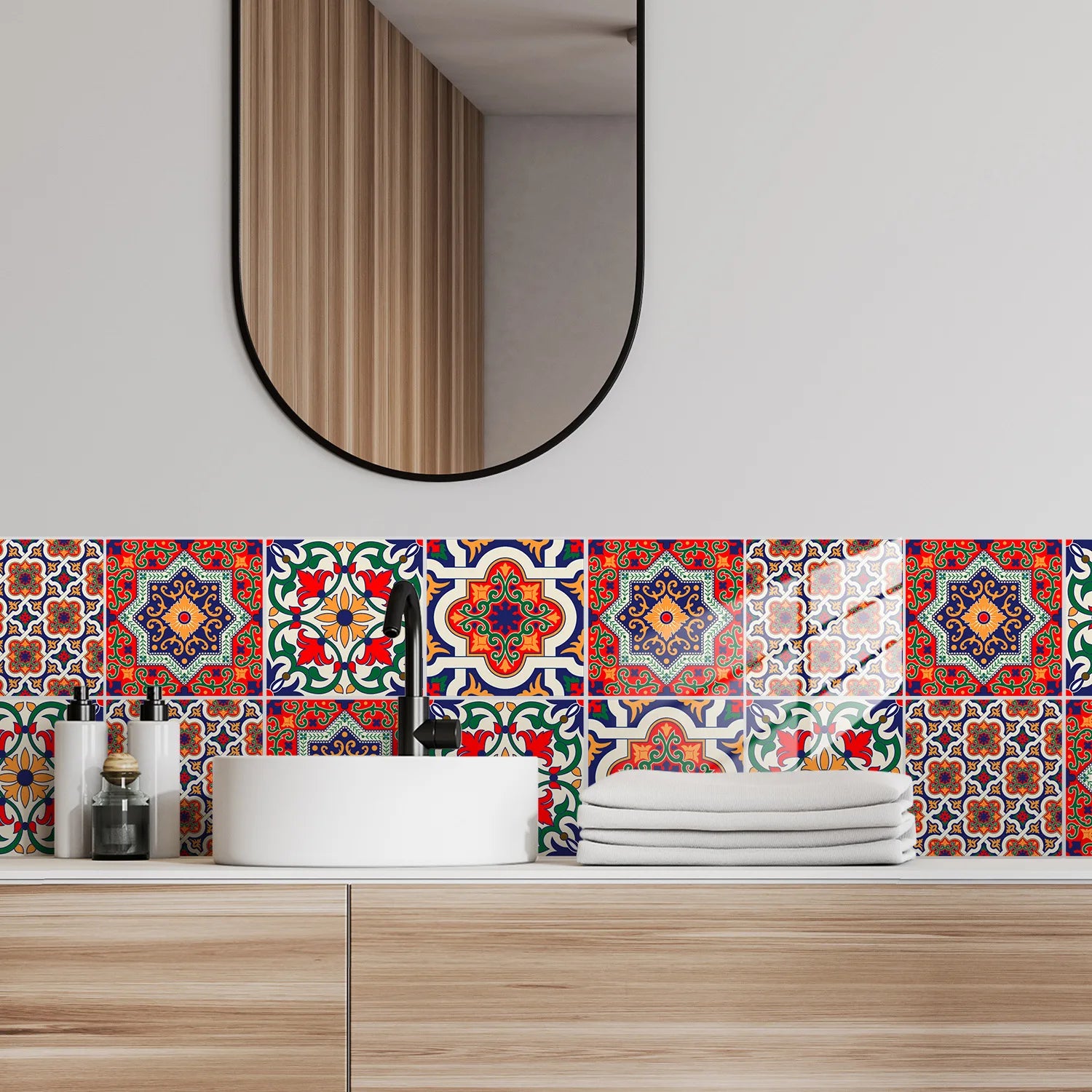 Gạch Dán Bóng Địa Trung Hải - Chống Nước & Bẩn