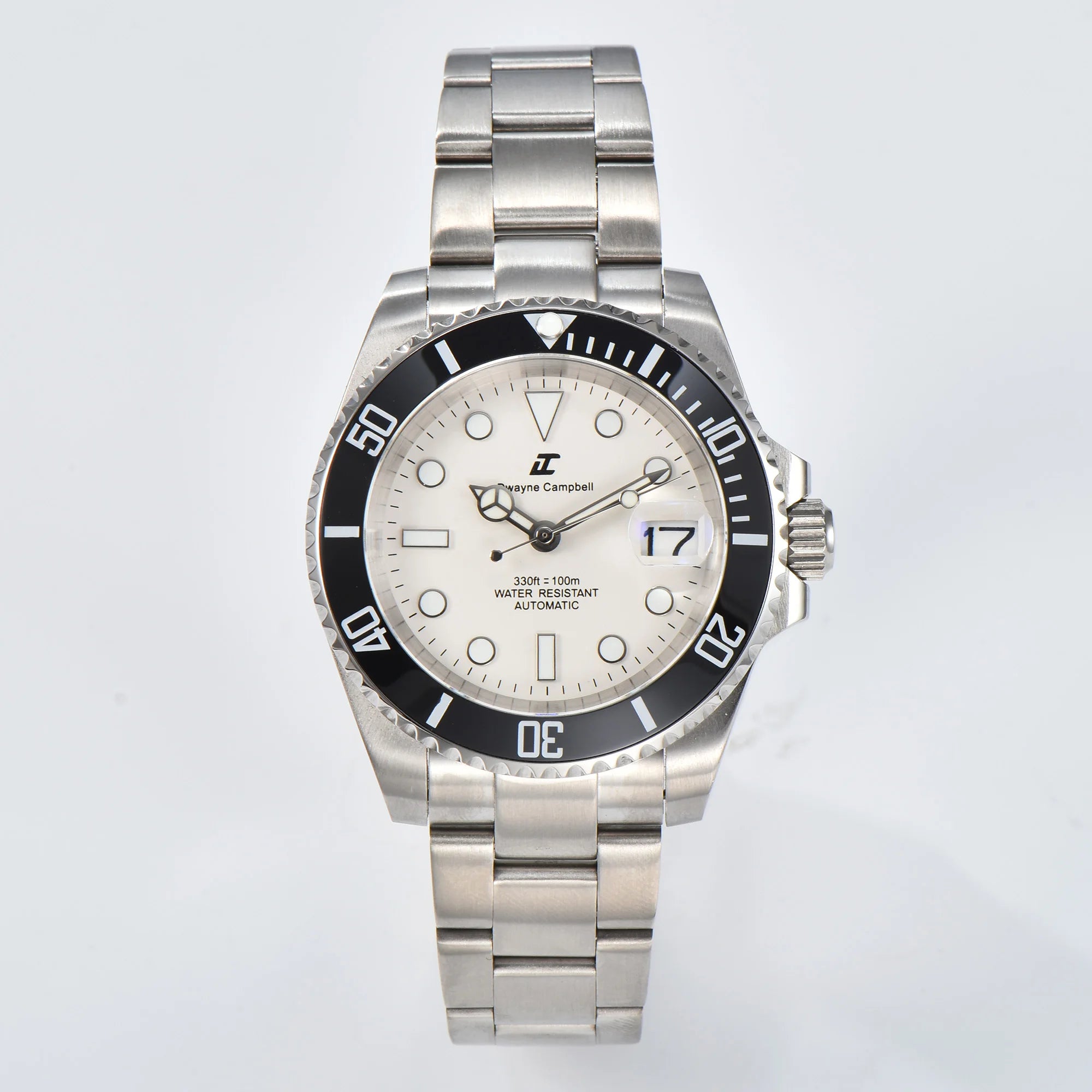 Đồng hồ cơ 40.5mm NH35, kính sapphire chống nước