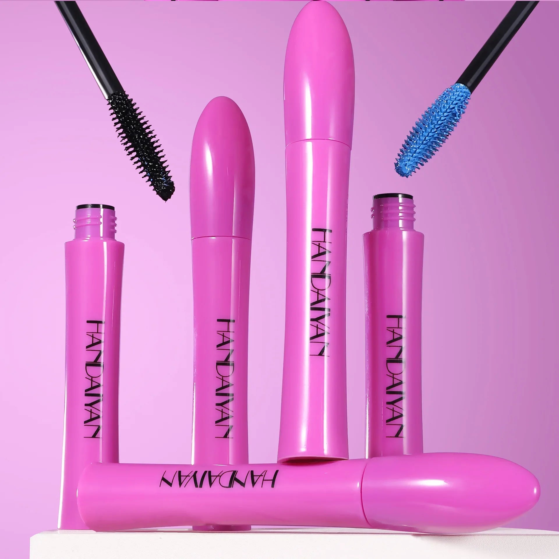 Waterproof, Thick, Long-Lasting Multi-Color Mascara 10 Colors