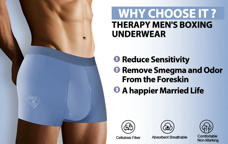 Quần Lót Nam Lụa Lạnh Thoáng Mát Dịu Da Nhạy Cảm